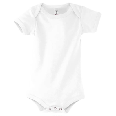 Dětské body Sol´s s vlastním potiskem - Bílá